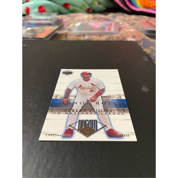 2002 upperdeck albert pujols #3 in mint condition/grade - Picture 3 of 4